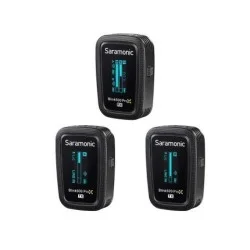 Saramonic 2-Person Wireless 2.4GHz Clip-On Microphone System with Lavaliers